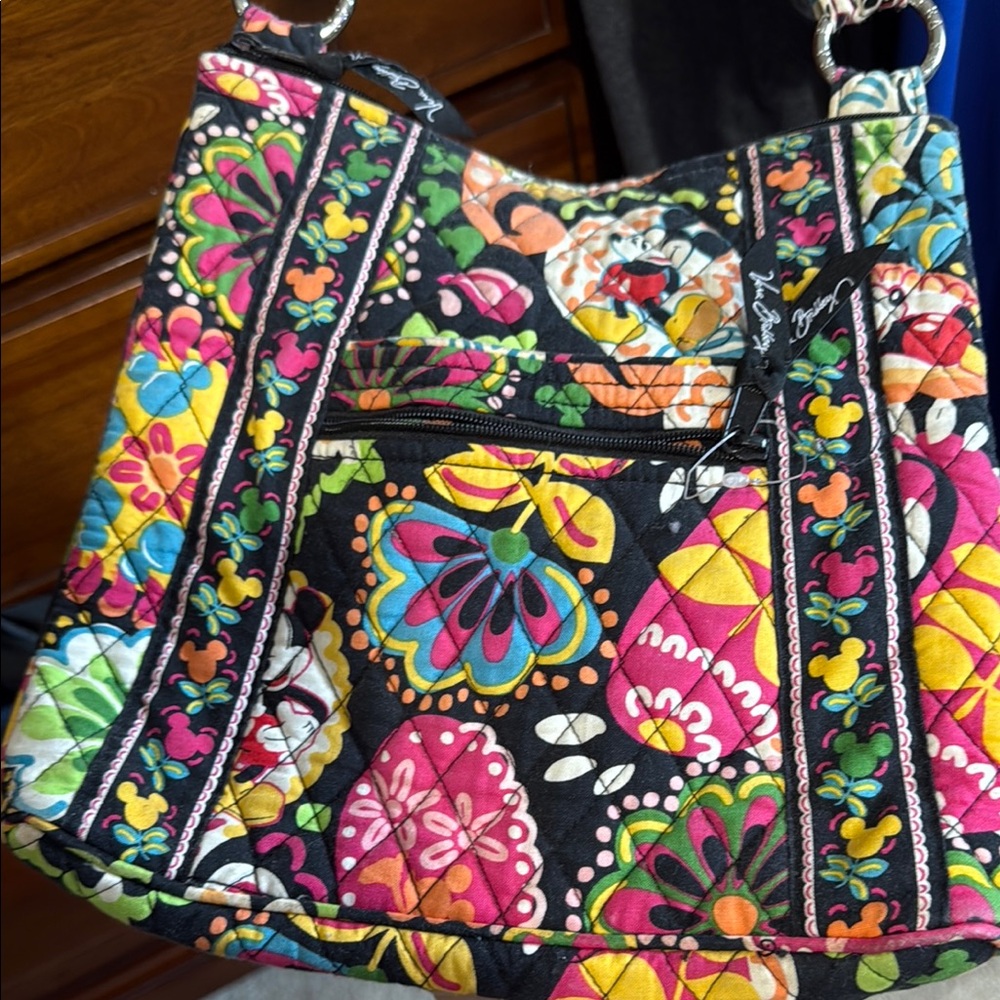 Disney Vera Bradley Vibrant Patterned Crossbody Bag